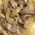 H♡S's cooksnap of when they made 焼くだけ。下味冷凍 豚こま生姜焼き.