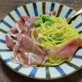 vivi☺️'s cooksnap of when they made アスパラと生ハムの簡単カルボナーラ.