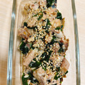 ももゆみ1230's cooksnap of when they made 簡単！旨い！サバ缶とわかめの酢味噌和え♪.