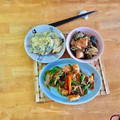 komutatata's cooksnap of when they made 甘〜い♡とうもろこしとインゲンのかき揚げ.