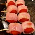 アリエちゃん's cooksnap of when they made 簡単！おつまみ！トマトとベーコンの串焼き.