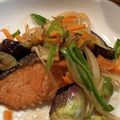 ほのぼのいっこ's cooksnap of when they made 揚げずに簡単！ナスと鮭の南蛮漬け.