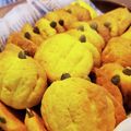 ママうさこ's cooksnap of when they made ハロウィンに☆HMでカボチャのクッキー.