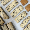 わかゆき♡'s cooksnap of when they made 簡単おやつ☆ごまごまスティッククッキー。.