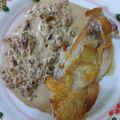 あゆはと's cooksnap of when they made チキンソテー　ポルチーニソース添え.