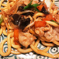 kaoritto's cooksnap of when they made 簡単☆焼きうどん☆.