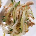 ポニーリボン's cooksnap of when they made もやしと鶏ささみの味噌バンバンジー.