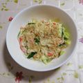 くネコまろす's cooksnap of when they made 簡単5分！つめたい麺♬カニマヨ素麺／冷麦.