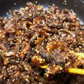 RuruMar's cooksnap of when they made ゴーヤの佃煮.