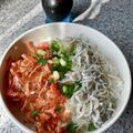 yu🐓's cooksnap of when they made 超簡単！しらすと桜エビの丼.
