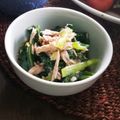 ふか谷's cooksnap of when they made ささっと作れる♪小松菜とツナのポン酢あえ.