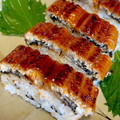 あい♪らんど's cooksnap of when they made ➏　うなぎの押し寿司　➏.