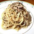 ぬこ＊2023's cooksnap of when they made ツナ缶と塩昆布の無限和風パスタ.