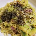 まやしゅうまま's cooksnap of when they made 簡単アボカドとベーコンのパスタ☆.