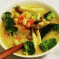私市ビッキーズ津門巳's cooksnap of when they made “食べるかぼちゃスープ&豆･きのこ入”.
