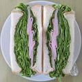 Cony◎'s cooksnap of when they made 見た目がかわいいハムサンド.
