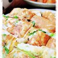 ＴＷＯＨＥＡＲＴＳ's cooksnap of when they made 大好評お好み焼き粉で節約♡もちもちチヂミ.