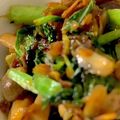 MULA's cooksnap of when they made ◆小松菜としめじのにんにく醤油炒め.