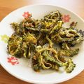 ♡こもれび♡'s cooksnap of when they made 3歳児でもパクパク食べるゴーヤの唐揚げ.