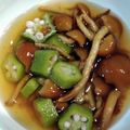 sawa＊sawa's cooksnap of when they made なめことオクラの優しいスープ.