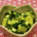あーこ姐's cooksnap of when they made 超簡単！きゅうりの浅漬け.