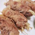 yukoko☆'s cooksnap of when they made おつまみ&お弁当に☆えのき豚バラ巻.