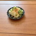 Etsu☆ko's cooksnap of when they made 新ショウガと天かすの冷奴.