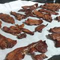 reyko's cooksnap of when they made 簡単！最短でビーフジャーキー.
