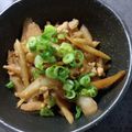 TYSK's cooksnap of when they made ごはんのおともに♪　牛蒡入り鶏そぼろ.