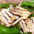 ★中華焼肉寿司刺身★'s cooksnap of when they made 人気作り置き！やみつきししとうしめじ激旨.
