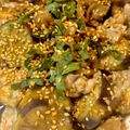 クックW6TYMO☆'s cooksnap of when they made 電子レンジで＊なすと豚しゃぶ酢醤油和え.