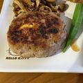 まめ郎's cooksnap of when they made 簡単☆卵不使用やわらかハンバーグ.