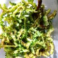 chihiroman's cooksnap of when they made ※レンジでヘルシー！簡単ゴーヤチップス※.