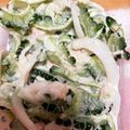 ぽちゃすけ's cooksnap of when they made ゴーヤのツナマヨサラダ.