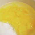 ハチ8コロ8's cooksnap of when they made ＊パイナップルまるごとゼリー＊.