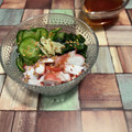 ちゃかぴまま's cooksnap of when they made たこ&きゅうり&わかめの酢の物.