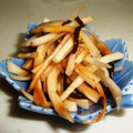mmameco's cooksnap of when they made 大根の皮の塩昆布和え.