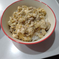 クックYMSJ1V☆'s cooksnap of when they made 豚ミンチととうふの卵とじ丼.