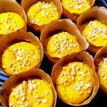 チャレンジャ's cooksnap of when they made ★かぼちゃマフィン★.