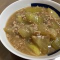 にぼし子's cooksnap of when they made トロッとおいしい★冬瓜のそぼろ煮.
