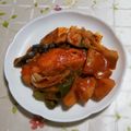 くネコまろす's cooksnap of when they made 野菜ジュースで絶品！鮭のちゃんちゃん焼き.