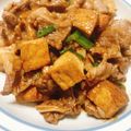 ♪choko♪'s cooksnap of when they made 簡単中華・サイコロ牛と揚げ豆腐の麻辣炒め.