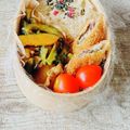 さくらん餅's cooksnap of when they made カボチャとゴーヤの豚の生姜焼き.