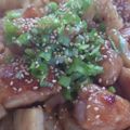ハーゲンハート's cooksnap of when they made 鶏もも肉とれんこんの甘辛炒め.