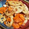 豆乳pudding's cooksnap of when they made 常備菜! 基本の 蓮根きんぴら.