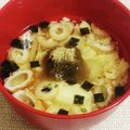 私市ビッキーズ津門巳's cooksnap of when they made 茶碗蒸しを使った…超簡単スープ白だし味♡.