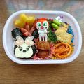 ちゅーりっぷ♪♪'s cooksnap of when they made キャラ弁★簡単ミニーおにぎりお弁当.