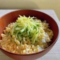 あんのつき's cooksnap of when they made きゅうり丼.