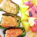 大人ジャイアンのママ's cooksnap of when they made 子供と♡ピーマンの肉詰め超時短.