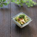 まろんかふぇ's cooksnap of when they made 鳥胸肉とズッキーニの爽やか梅マリネ.